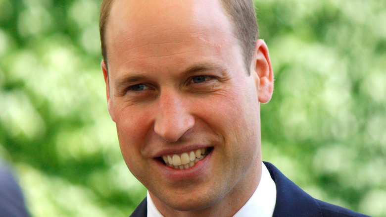 Prince Williams smiling