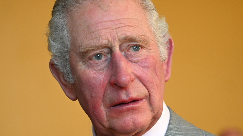 Prince Charles looking worried