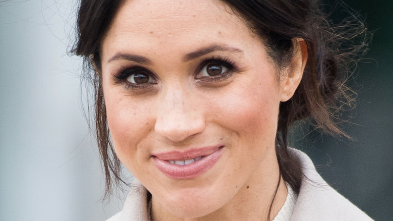 Meghan Markle smiling