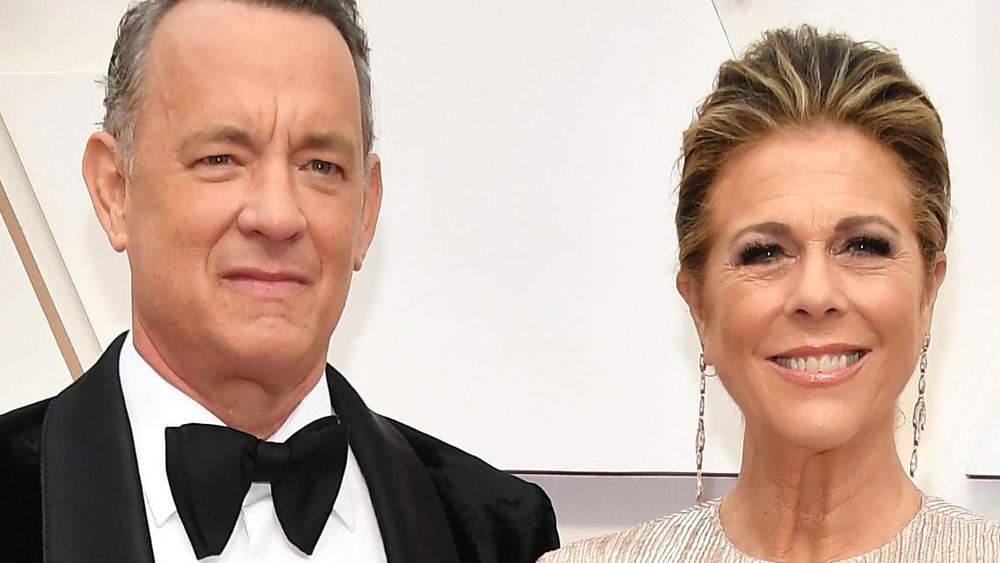 Tom Hanks and Rita Wilson at event