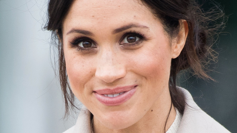 Meghan Markle smiling