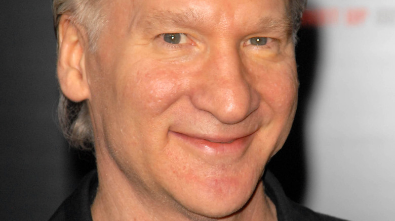 close up of Bill Maher