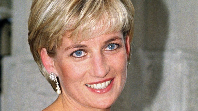 Princess Diana smiling