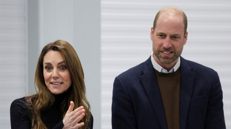 Kate Middleton and Prince William smiling