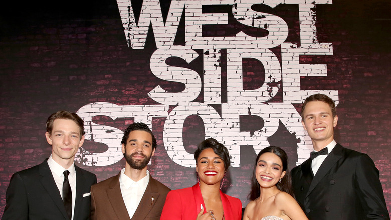 The stars of West Side Story pose together