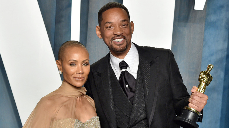 Will and Jada Smith smiling