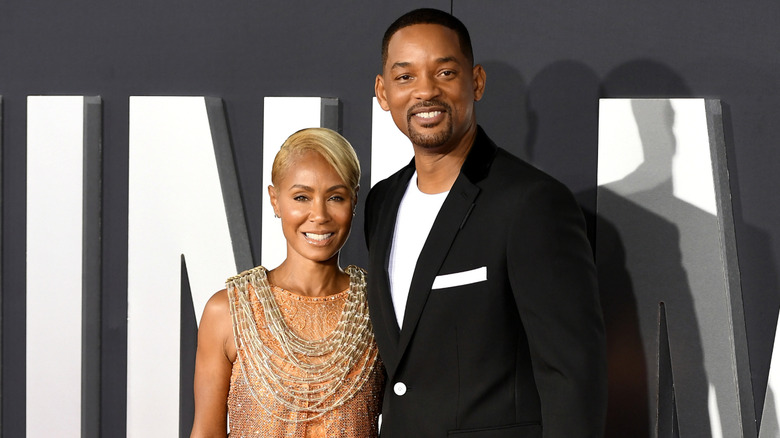 Will and Jada smiling