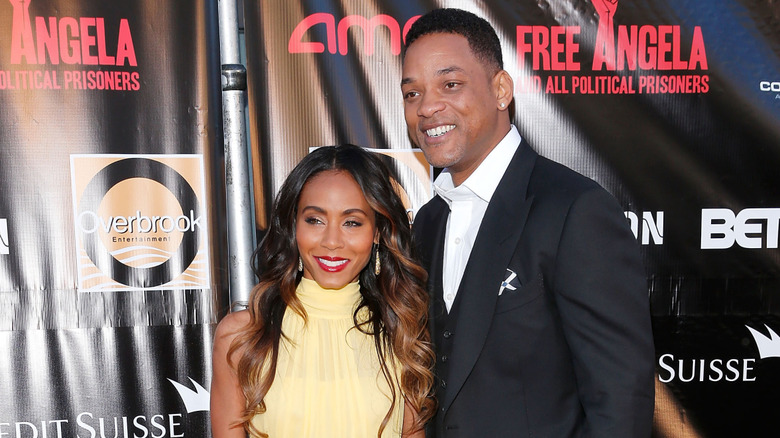 Will and Jada smiling