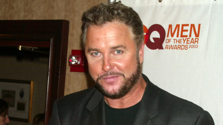 William Petersen smirking