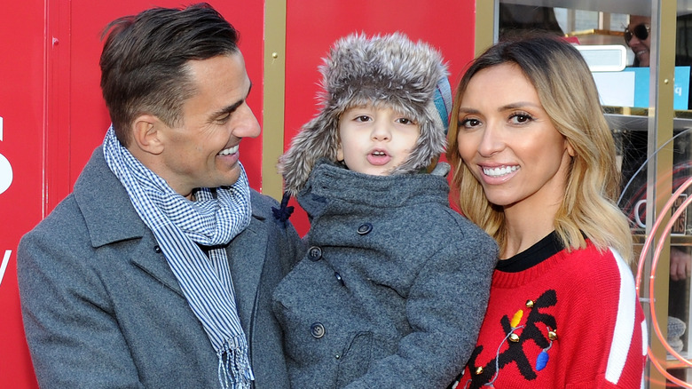 Bill and Giuliana Rancic with son Duke Rancic, 2015