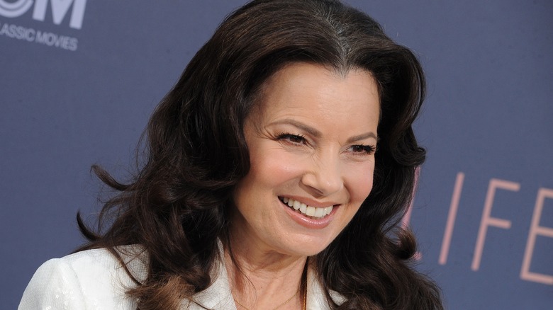 Fran Drescher smiling