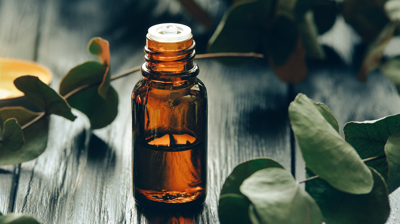 essential oil bottle