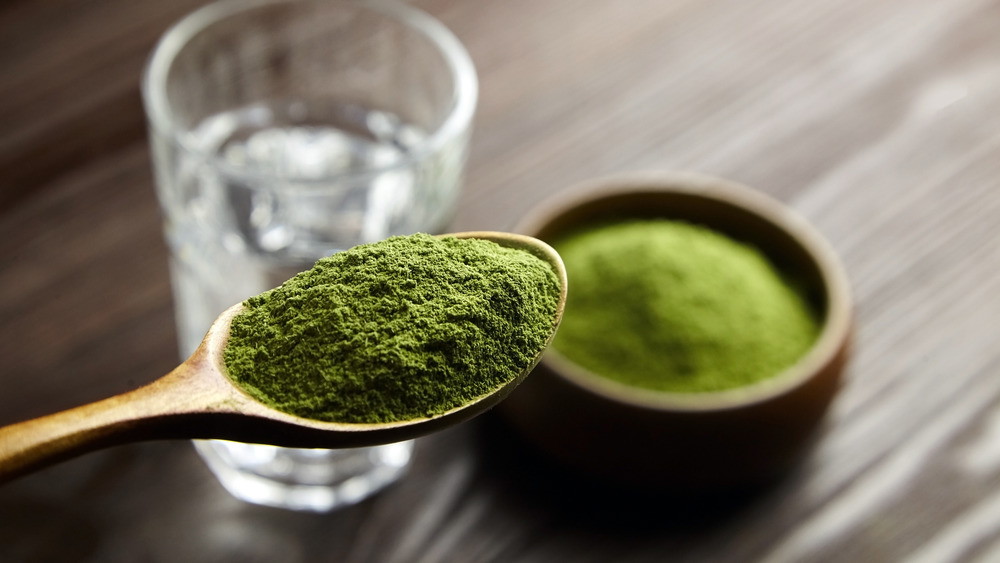 wheatgrass drink powder