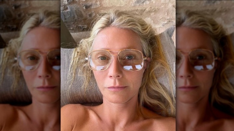 Gwyneth Paltrow Selfie with glasses