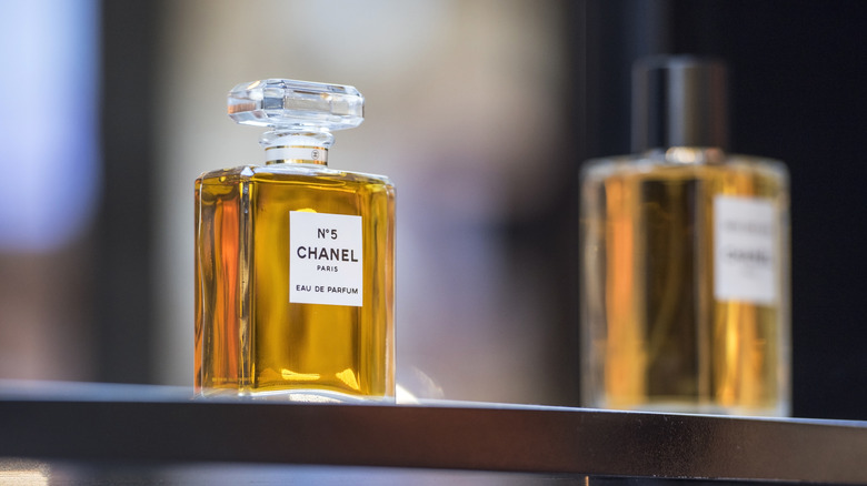 Two bottles of Chanel No. 5