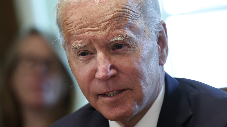 Joe Biden close up