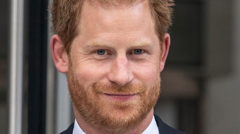 Prince Harry smiling