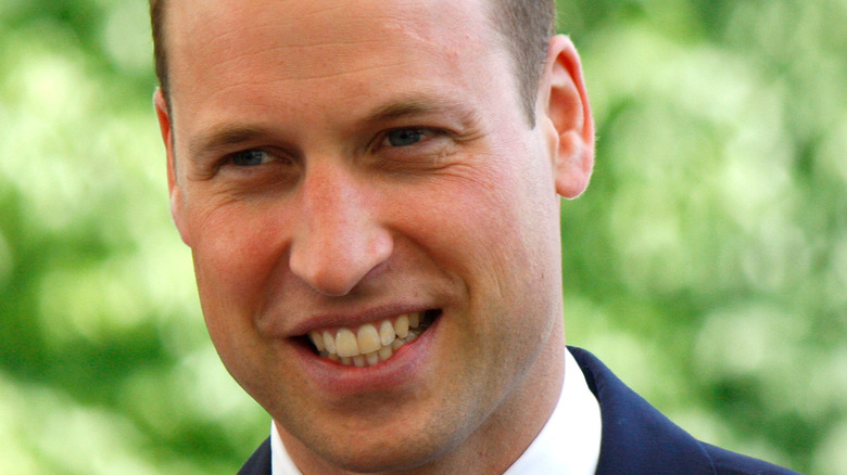 Prince William smiling