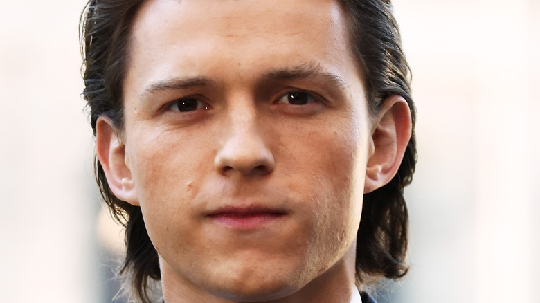 Tom Holland smirk