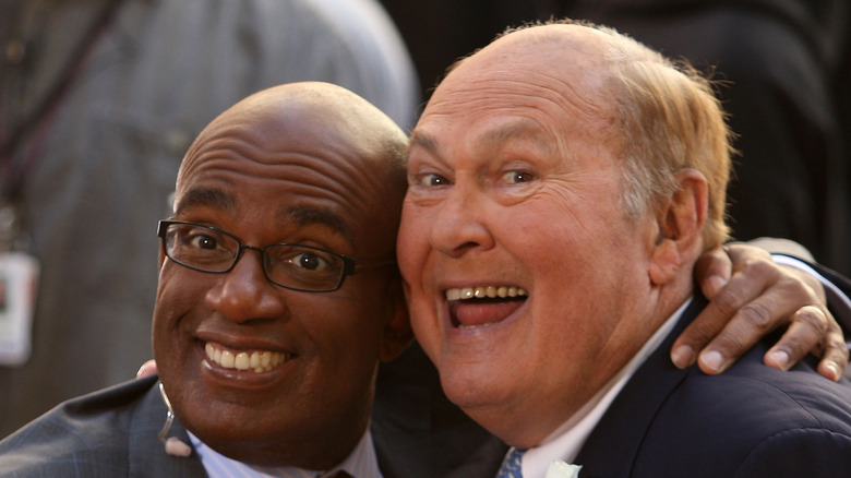 Willard Scott and Al Roker 