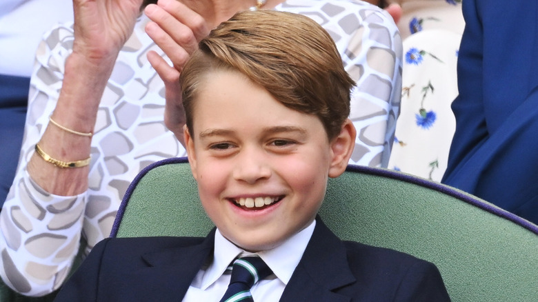 Prince George smiling