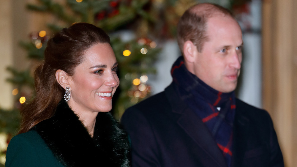 William and Kate smiling