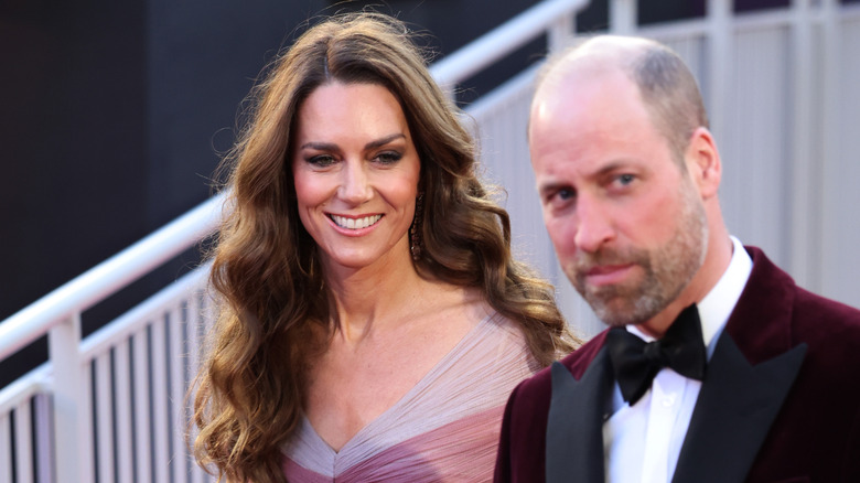 Prince William and Catherine attending the 2026 BAFTA Awards
