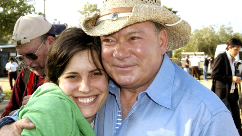 William Shatner and his daughter Melanie Shatner