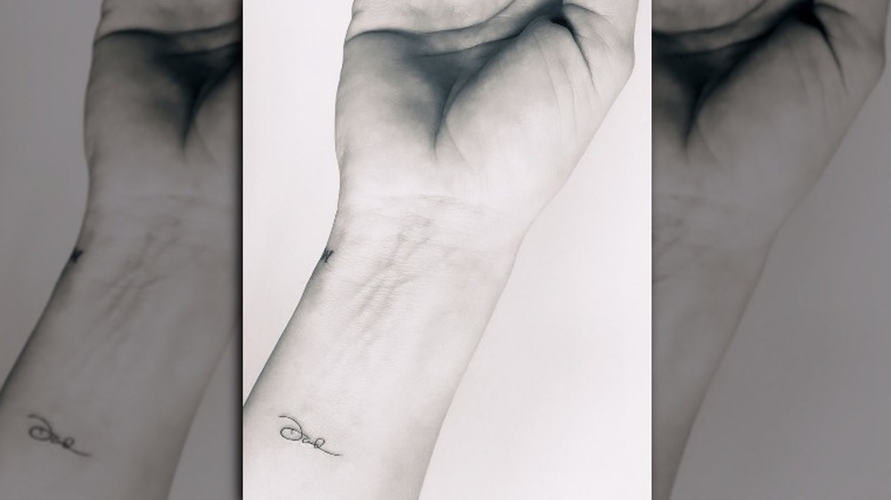 Alison Victoria's tattoo