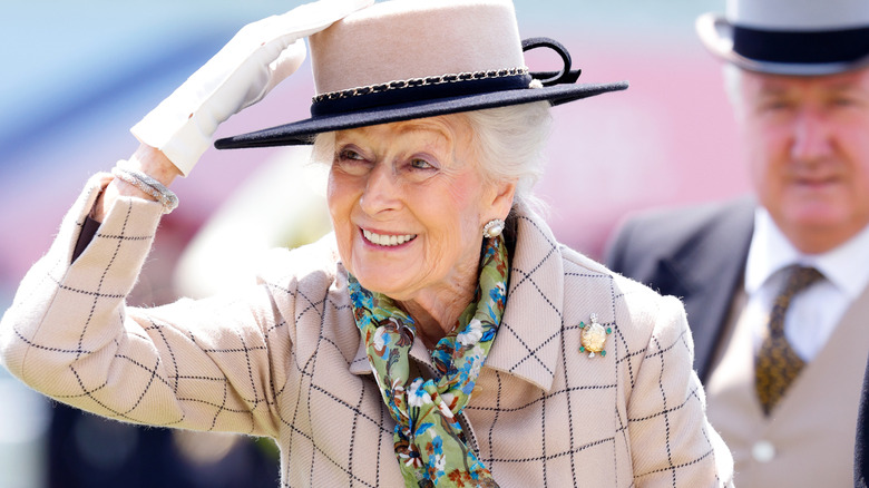 Princess Alexandra of Kent smiling