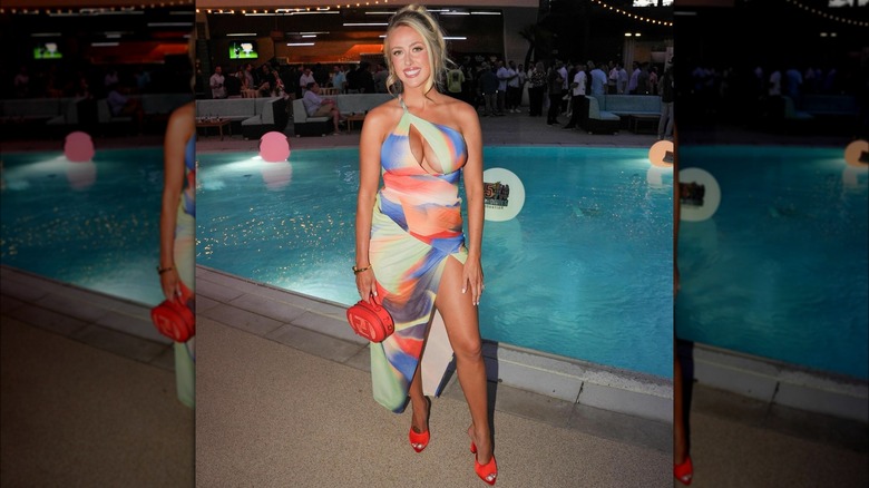 Brittany Mahomes smiling