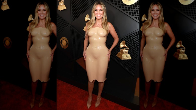 Heidi Klum posing