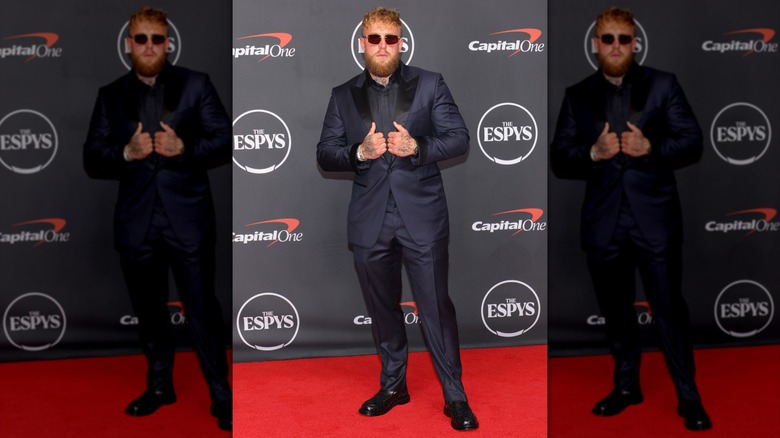 Jake Paul posing