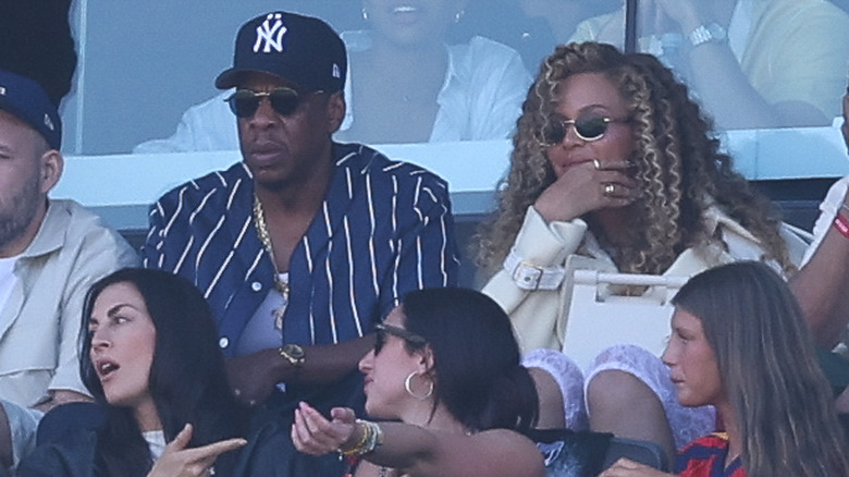 Jay-Z and Beyoncé watching World Cup final 2026