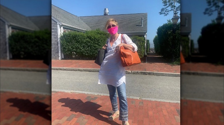 Alisyn Camerota gets ready to fly