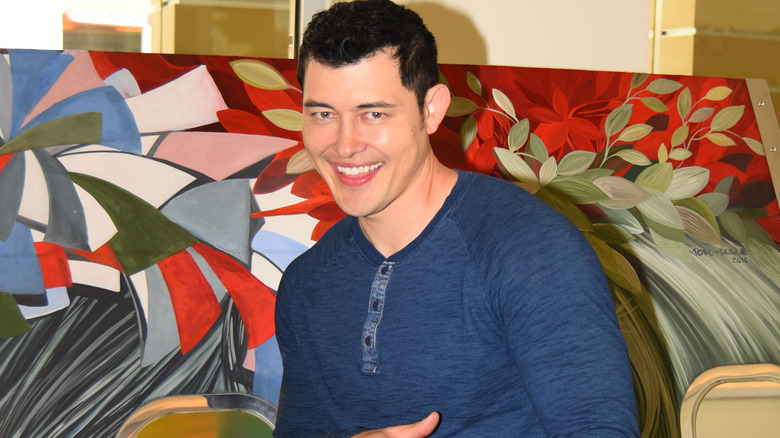 Christopher Sean posing 