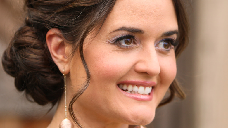 Danica McKellar smiling