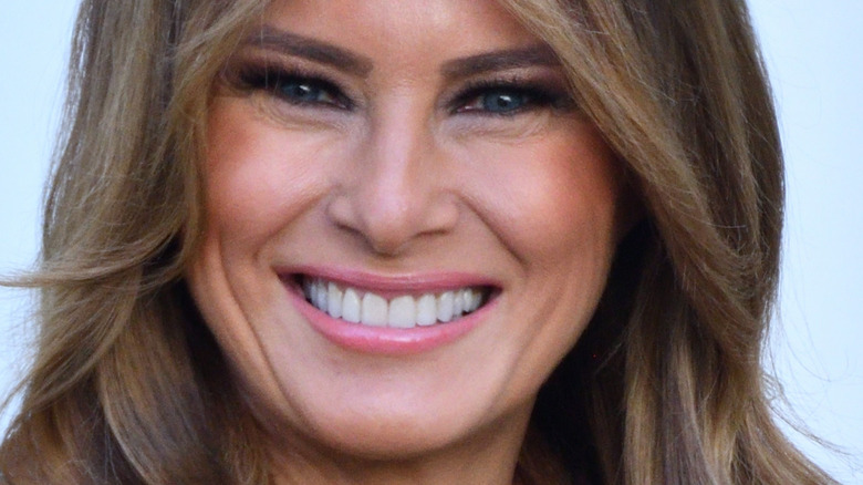 Melania Trump smiling