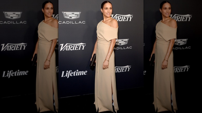 Meghan Markle smiling