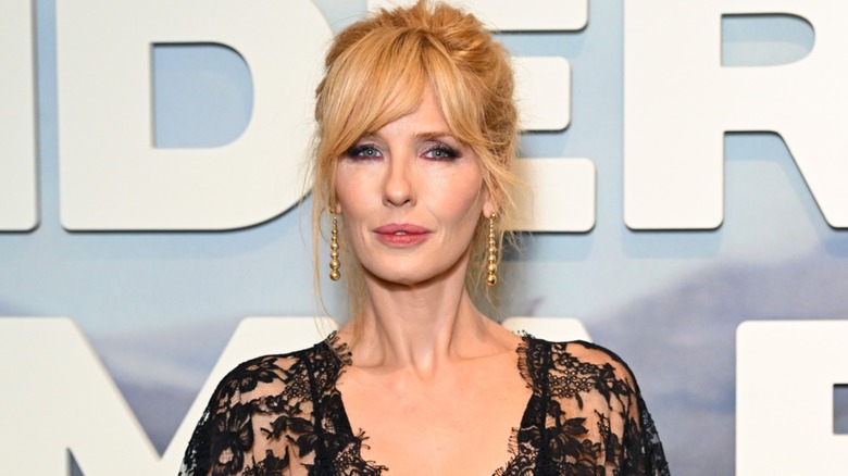 Kelly Reilly attends a movie premiere in 2026