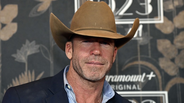 Taylor Sheridan at a 2023 screening of "1923"