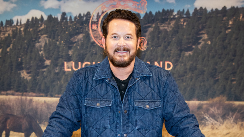 Cole Hauser at a an event at the Cool Springs Galleria in Franklin, Tennessee in December 2024