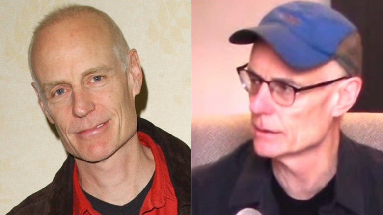Matt Frewer in 2007 and 2018