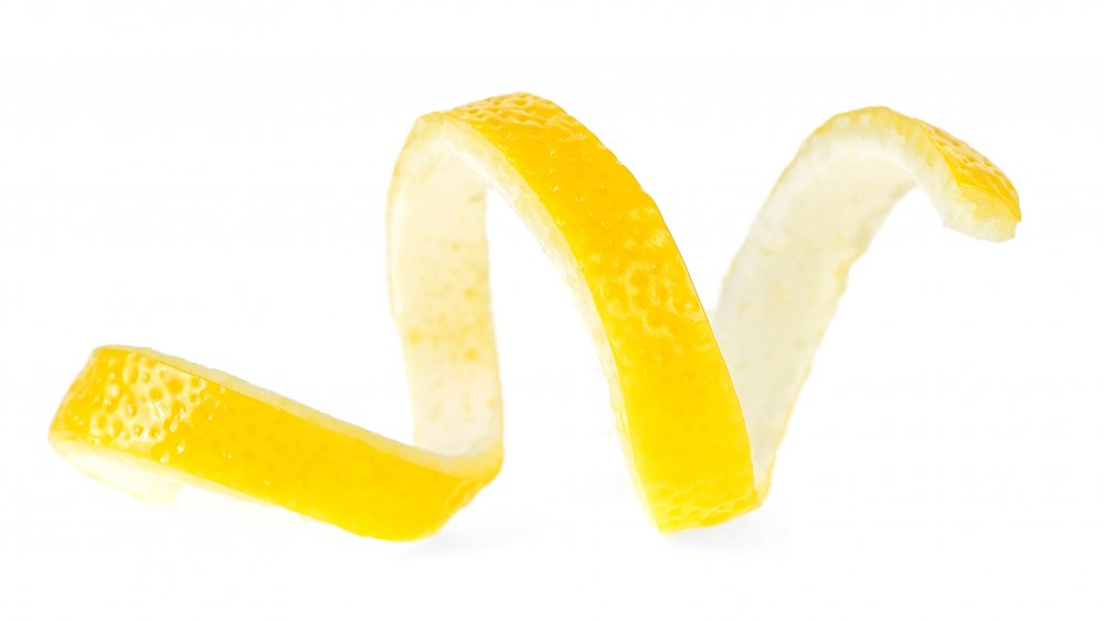 Lemon peel