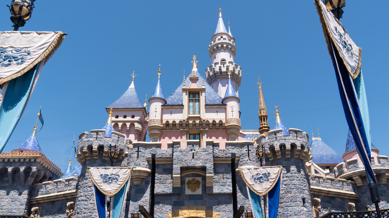 castle at Disneyland