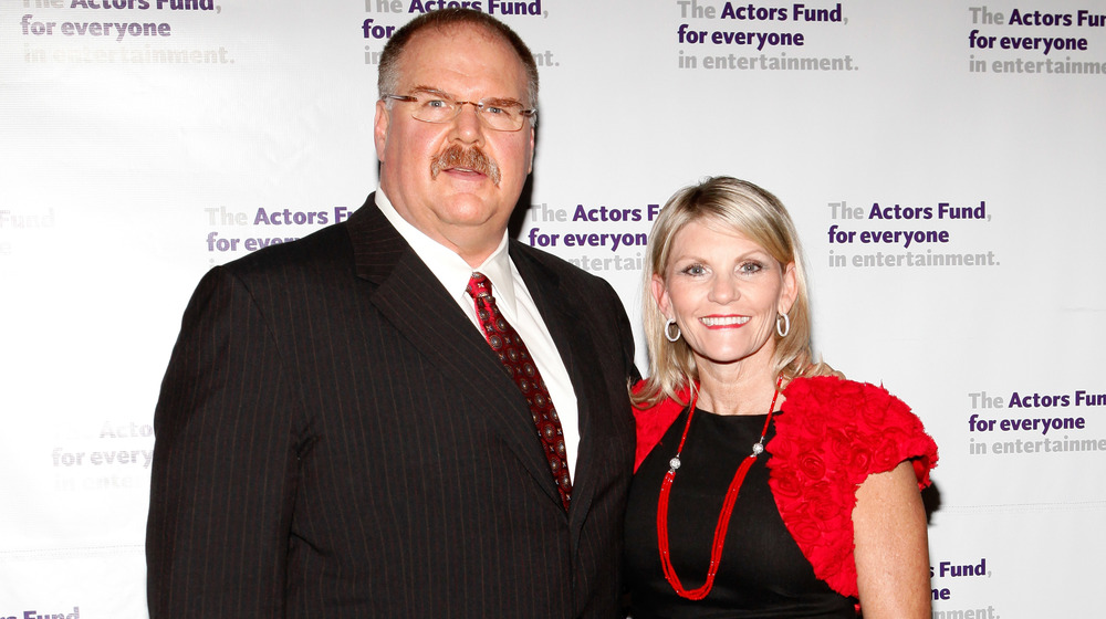 Andy and Tammy Reid pose together