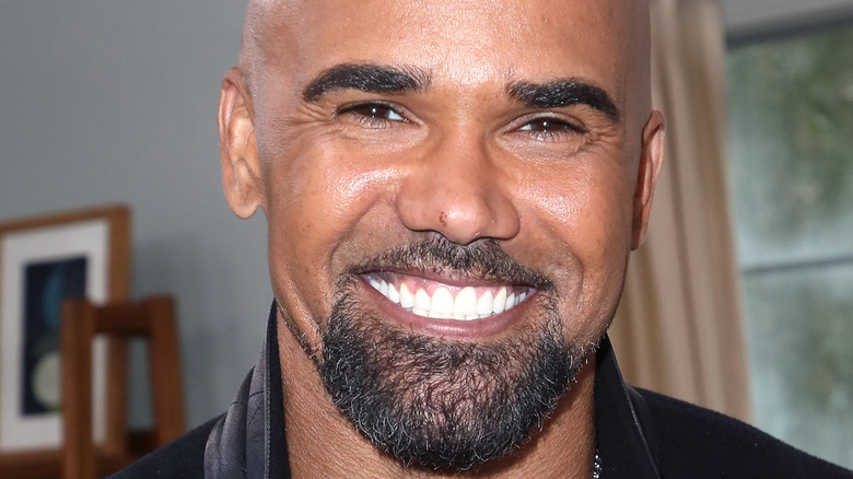 Shemar Moore smiling