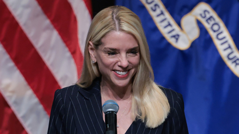 Attorney General Pam Bondi during the Religious Liberty Commission's first hearing