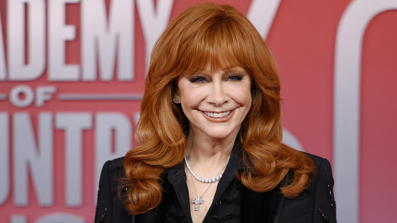 Reba McEntire smiling