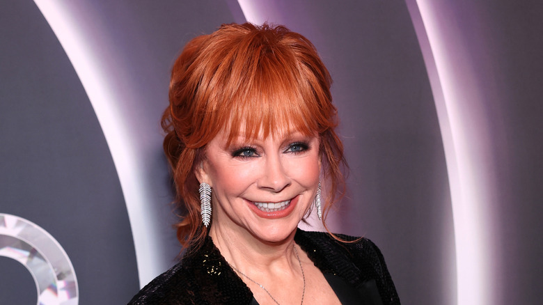 Reba McEntire smiling
